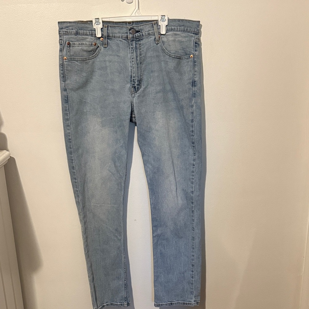 Levi's Men's 511 Straight Jeans in Light Wash, 38x32